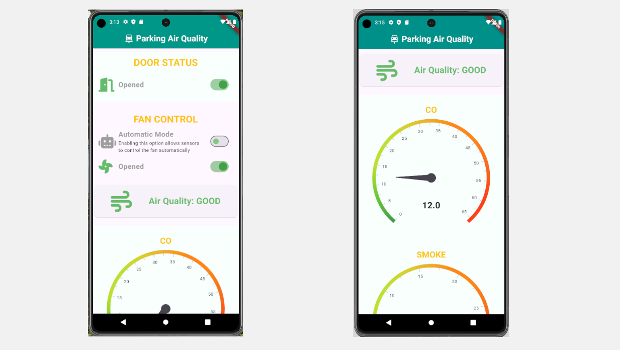 Parking Air Quality System